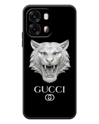 Чохол для OPPO A6s з картинкою «Gucci — срібний лев» Чохол для OPPO A6s з картинкою «Gucci — срібний лев»