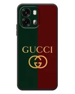 Чохол для OPPO A6s з картинкою «Gucci — темно-зелений градієнт»