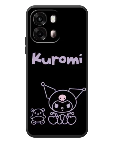 Чохол для OPPO A6s з картинкою «Kuromi — чорний мінімалізм» Чохол для OPPO A6s з картинкою «Kuromi — чорний мінімалізм»
