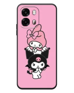 Чохол для OPPO A6s з картинкою «My Melody та Kuromi» Чохол для OPPO A6s з картинкою «My Melody та Kuromi»