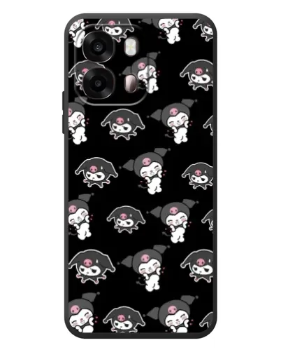 Чохол для OPPO A6s з картинкою «Чорний паттерн Kuromi» Чохол для OPPO A6s з картинкою «Чорний паттерн Kuromi»