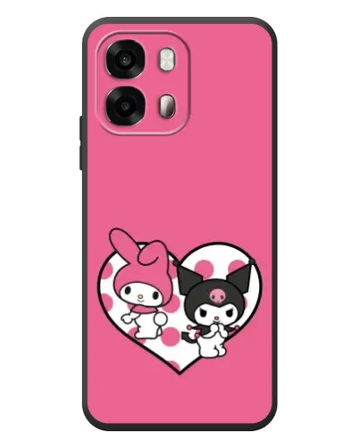 Чохол для OPPO A6s з картинкою «Kuromi та My Melody» Чохол для OPPO A6s з картинкою «Kuromi та My Melody»