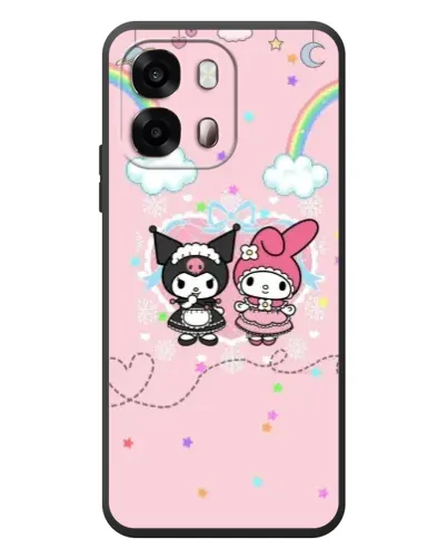 Чохол для OPPO A6s з картинкою «My Melody та Kuromi» Чохол для OPPO A6s з картинкою «My Melody та Kuromi»