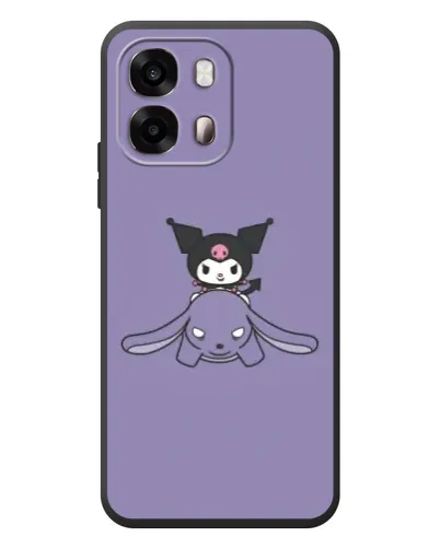 Чохол для OPPO A6s з картинкою «Kuromi на ліловому фоні» Чохол для OPPO A6s з картинкою «Kuromi на ліловому фоні»