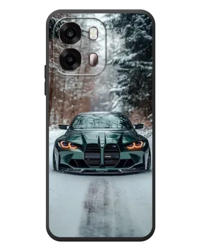 Чохол для OPPO A6s з картинкою «BMW у зимовому лісі» Чохол для OPPO A6s з картинкою «BMW у зимовому лісі»