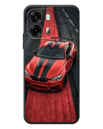 Чохол для OPPO A6s з картинкою «BMW на червоній доріжці» Чохол для OPPO A6s з картинкою «BMW на червоній доріжці»