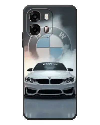 Чохол для OPPO A6s з картинкою «BMW в білому диму» Чохол для OPPO A6s з картинкою «BMW в білому диму»