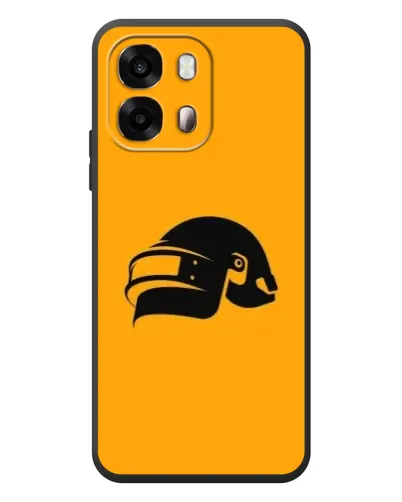 Чохол для OPPO A6s з картинкою «PUBG — золотий шолом»