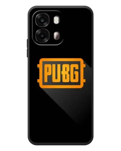 Чохол для OPPO A6s з картинкою «PUBG — рамка лого»
