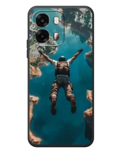 Чохол для OPPO A6s з картинкою «PUBG — вільне падіння»