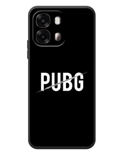 Чохол для OPPO A6s з картинкою «PUBG — білий логотип»