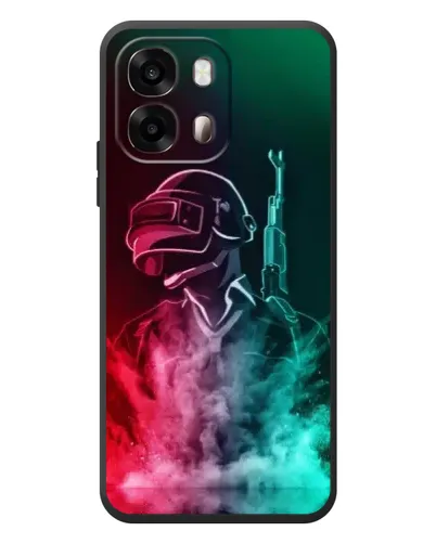 Чохол для OPPO A6s з картинкою «PUBG — вогняний воїн»