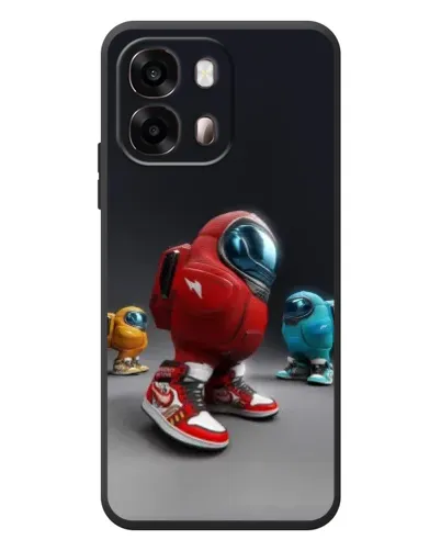 Чехол для OPPO A6s с картинкой «Among Us — 3D стиль»