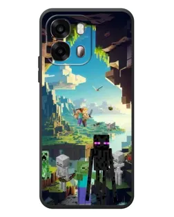 Чохол для OPPO A6s з картинкою «Ендермен у лісі» Чохол для OPPO A6s з картинкою «Ендермен у лісі»