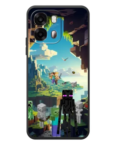 Чохол для OPPO A6s з картинкою «Ендермен у лісі» Чохол для OPPO A6s з картинкою «Ендермен у лісі»