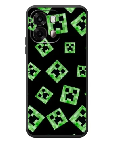 Чохол для OPPO A6s з картинкою «Паттерн з кріперами» Чохол для OPPO A6s з картинкою «Паттерн з кріперами»