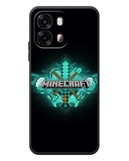 Чохол для OPPO A6s з картинкою «Minecraft Diamond лого» Чохол для OPPO A6s з картинкою «Minecraft Diamond лого»