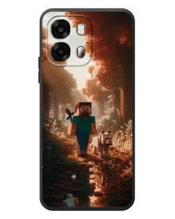 Чохол для OPPO A6s з картинкою «Стів у лісі» Чохол для OPPO A6s з картинкою «Стів у лісі»