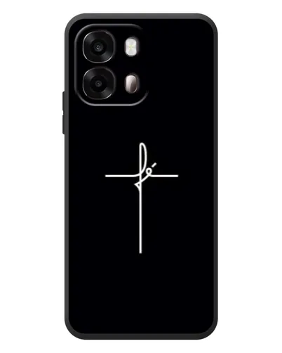 Чехол для OPPO A6s с картинкой «Тонкий крест» Чехол для OPPO A6s с картинкой «Тонкий крест»