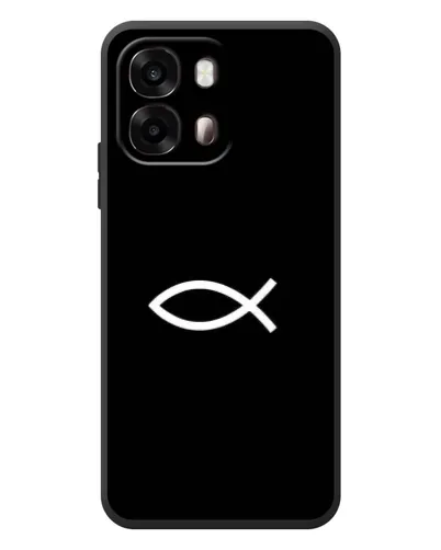 Чехол для OPPO A6s с картинкой «Символ рыбы Jesus» Чехол для OPPO A6s с картинкой «Символ рыбы Jesus»