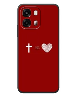 Чехол для OPPO A6s с картинкой «Уравнение любви»