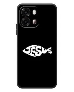 Чехол для OPPO A6s с картинкой «Рыба Jesus»