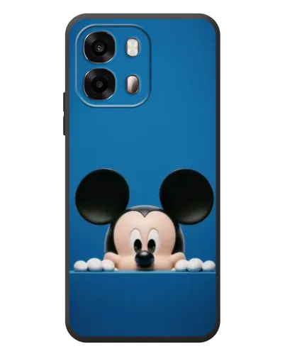 Чехол для OPPO A6s с картинкой «Микки выглядывает»