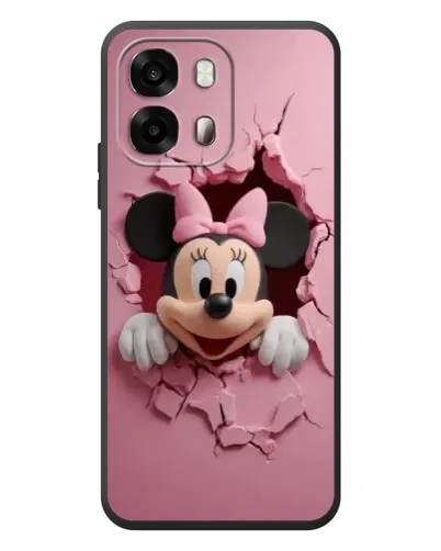 Чехол для OPPO A6s с картинкой «Минни сквозь стену»
