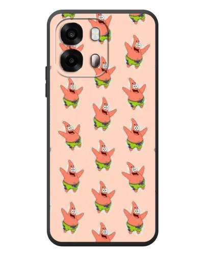 Чехол для OPPO A6s с картинкой «Патрик Стар паттерн» Чехол для OPPO A6s с картинкой «Патрик Стар паттерн»