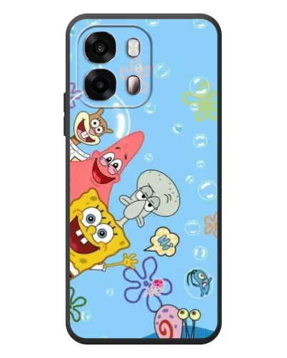 Чехол для OPPO A6s с картинкой «Веселые пузырьки» Чехол для OPPO A6s с картинкой «Веселые пузырьки»