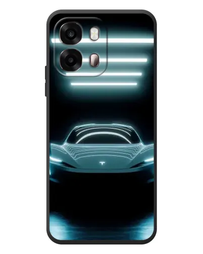 Чохол для OPPO A6s з картинкою «Tesla в неоні» Чохол для OPPO A6s з картинкою «Tesla в неоні»