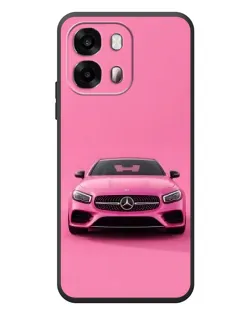 Чехол для OPPO A6s с картинкой «Розовый Mercedes AMG»