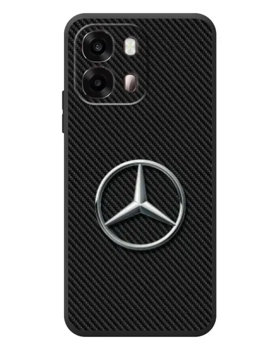 Чехол для OPPO A6s с картинкой «Карбоновый Mercedes стиль» Чехол для OPPO A6s с картинкой «Карбоновый Mercedes стиль»