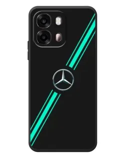Чехол для OPPO A6s с картинкой «Спортивные линии Mercedes»