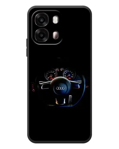 Чехол для OPPO A6s с картинкой «Салон Audi — руль» Чехол для OPPO A6s с картинкой «Салон Audi — руль»