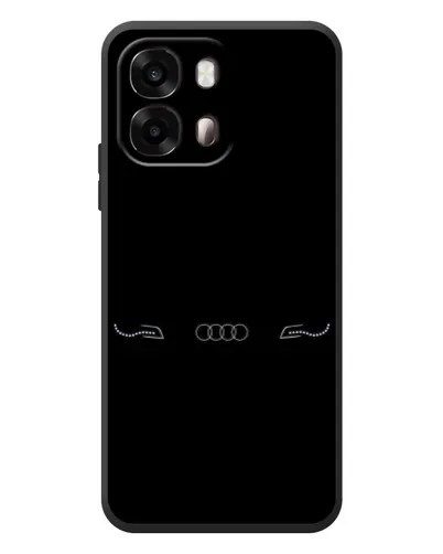 Чехол для OPPO A6s с картинкой «Audi — световой подпись» Чехол для OPPO A6s с картинкой «Audi — световой подпись»
