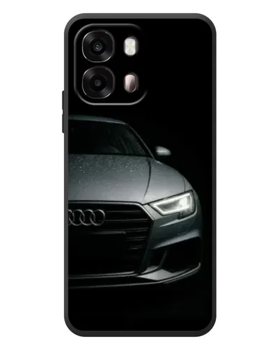 Чехол для OPPO A6s с картинкой «Audi — детализация кузова» Чехол для OPPO A6s с картинкой «Audi — детализация кузова»