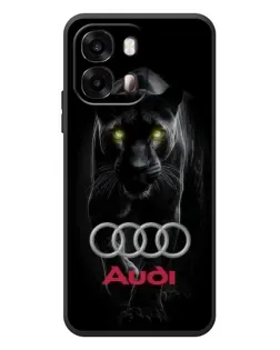 Чохол для OPPO A6s з картинкою «Пантера та Audi»