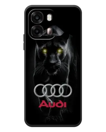 Чехол для OPPO A6s с картинкой «Пантера и Audi» Чехол для OPPO A6s с картинкой «Пантера и Audi»