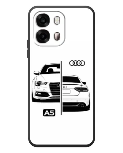 Чехол для OPPO A6s с картинкой «Audi — контрастный дизайн» Чехол для OPPO A6s с картинкой «Audi — контрастный дизайн»