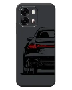 Чохол для OPPO A6s з картинкою «Задня частина Audi — арт»