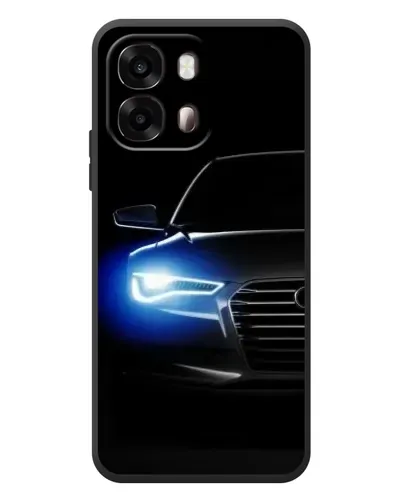 Чехол для OPPO A6s с картинкой «Неоновый взгляд Audi» Чехол для OPPO A6s с картинкой «Неоновый взгляд Audi»