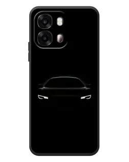 Чохол для OPPO A6s з картинкою «Погляд Audi у темряві»