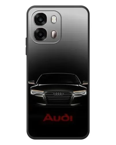 Чехол для OPPO A6s с картинкой «Audi — градиентный контур» Чехол для OPPO A6s с картинкой «Audi — градиентный контур»