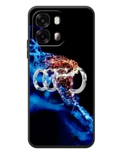 Чохол для OPPO A6s з картинкою «Енергія лого Audi»