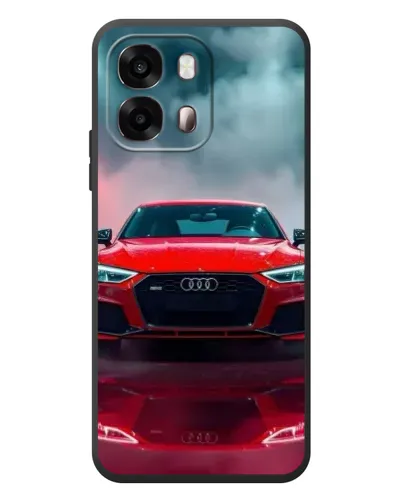 Чехол для OPPO A6s с картинкой «Audi RS — красный стиль» Чехол для OPPO A6s с картинкой «Audi RS — красный стиль»