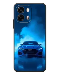 Чохол для OPPO A6s з картинкою «Audi — блакитна енергія»