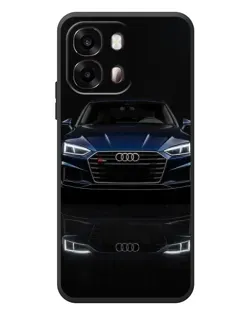 Чохол для OPPO A6s з картинкою «Audi — нічне відображення»