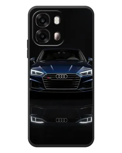 Чехол для OPPO A6s с картинкой «Audi — ночное отражение» Чехол для OPPO A6s с картинкой «Audi — ночное отражение»