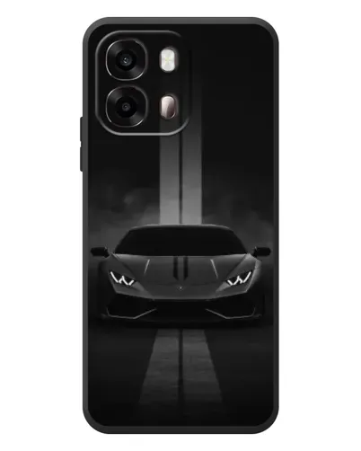 Чохол для OPPO A6s з картинкою «Lamborghini симетрія доріг»